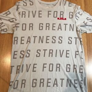 Lebron James Nike basketball shirt.